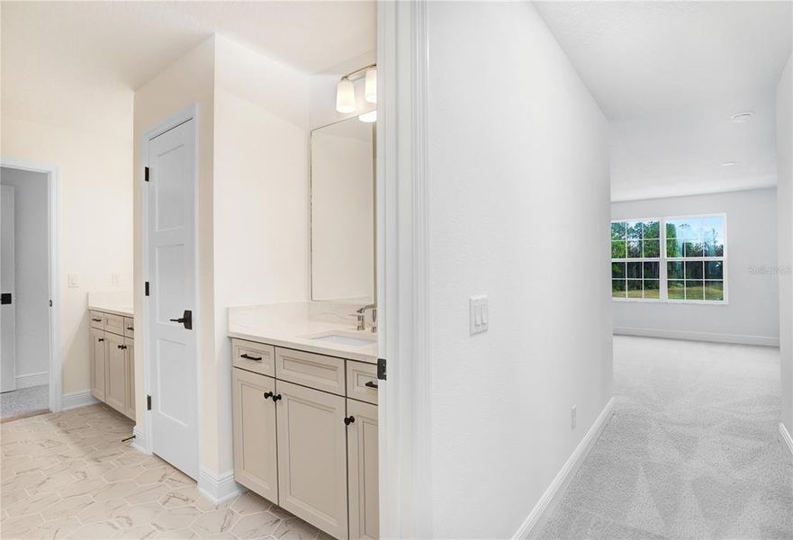 Furnished interior view inside a new home in Shortgrass at Two Rivers, Zephyrhills (Image 19). Furnished interior view inside a new home in Shortgrass at Two Rivers, Zephyrhills (Image 19).