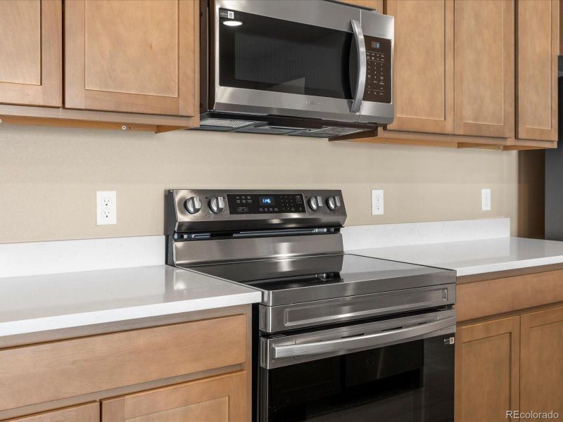 Close-up of interior finishes inside a home in Gateway Commons, Denver (Image 14).