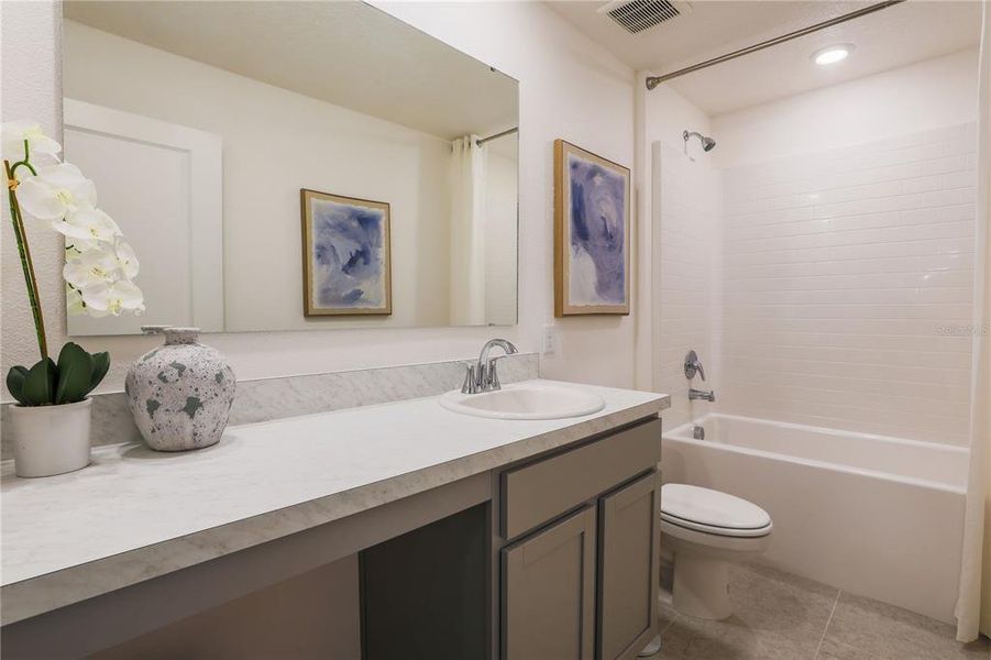 Furnished interior view inside a new home in , Debary (Image 8). Furnished interior view inside a new home in , Debary (Image 8).