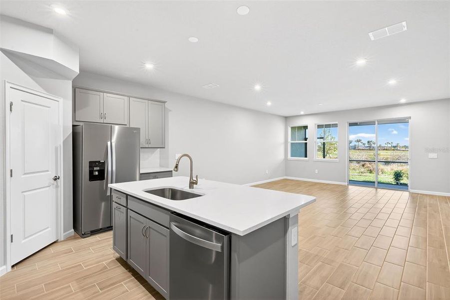 Furnished interior view inside a new home in Crosswind Ranch, Parrish (Image 11).