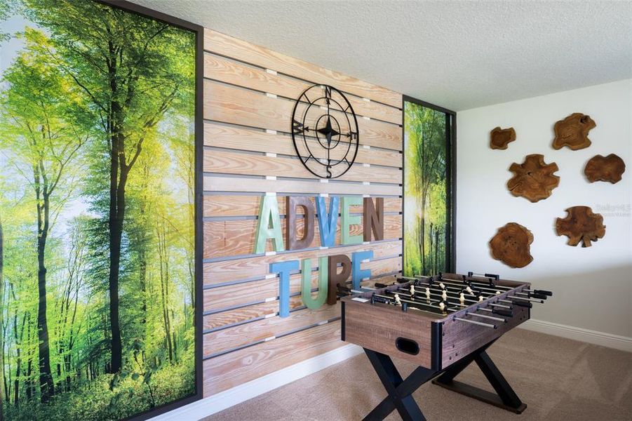 virtually staged/model home