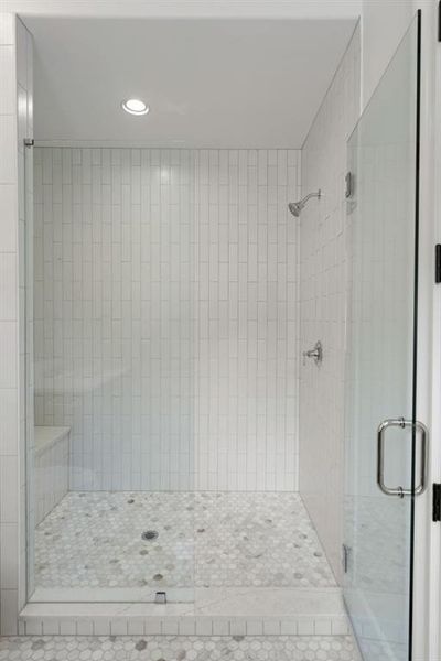 Close-up of interior finishes inside a home in , Atlanta (Image 22).
