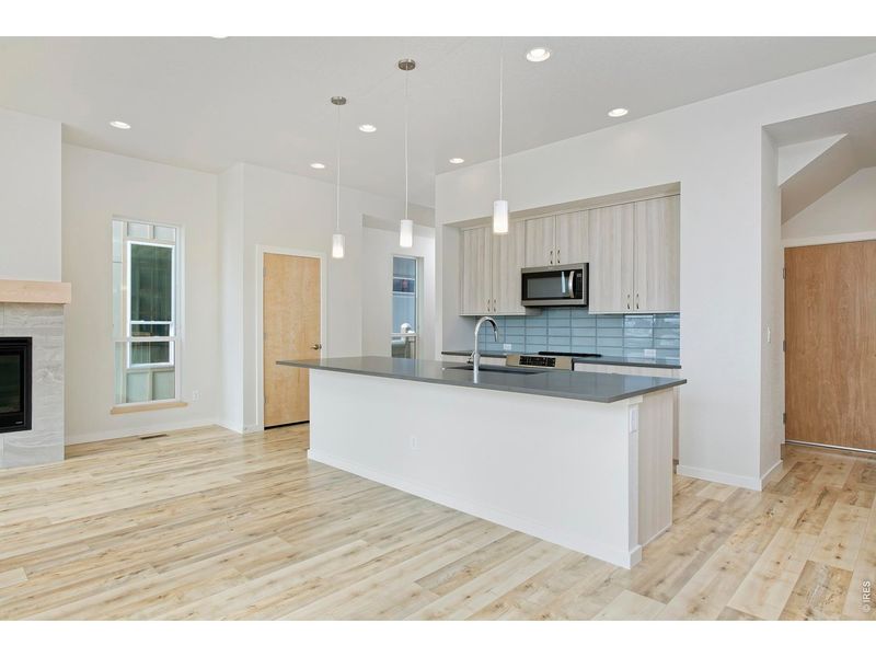Furnished interior view inside a new home in West Grange, Longmont (Image 5).