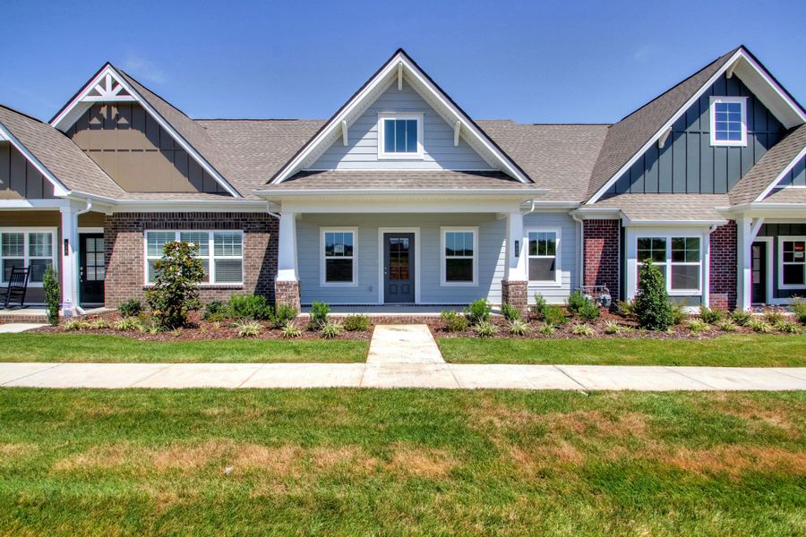 Courtyard Cottage - Elevation C (*This is a model representation. Selections and Finishes may vary.)