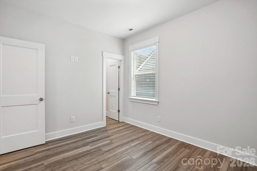 Secondary bedroom on the main