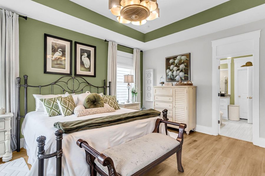 Furnished interior view inside a new home in , Summerville (Image 12).