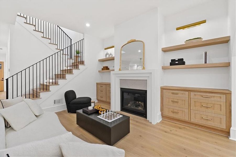 Furnished interior view inside a new home in , Decatur (Image 39).
