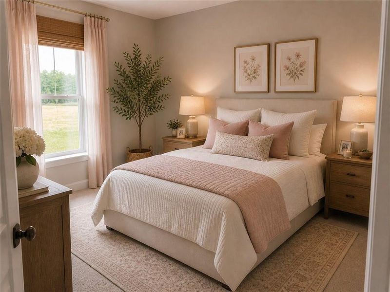 Furnished interior view inside a new home in , Gainesville (Image 12).