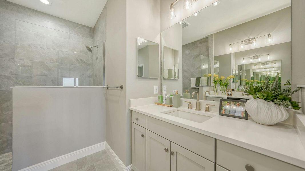 Furnished interior view inside a new home in Vistera of Venice Real Estate and Homes for Sale in Venice, FL - Neal Communities, Nokomis (Image 14). Furnished interior view inside a new home in Vistera of Venice Real Estate and Homes for Sale in Venice, FL - Neal Communities, Nokomis (Image 14).