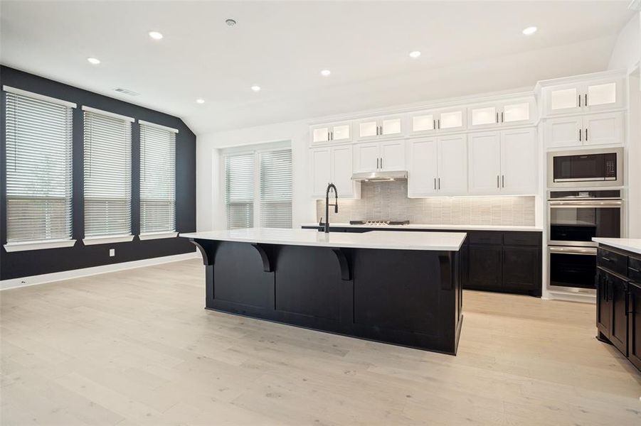 Furnished interior view inside a new home in Wildflower Ranch, Justin (Image 13).