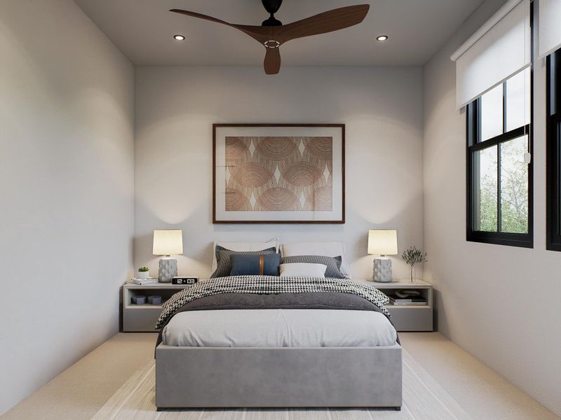Furnished interior view inside a new home in , North Charleston (Image 6).