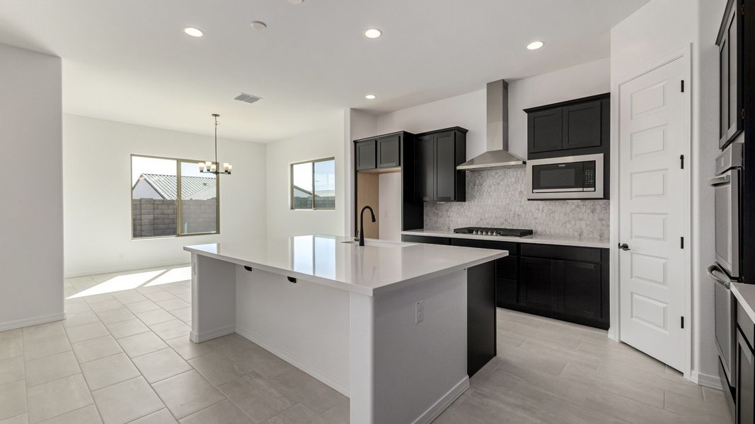 Representative furnished interior of a home built from the Granada by DRB Homes in Arroyo Seco - Palazzo, Buckeye (Image 10). Representative furnished interior of a home built from the Granada by DRB Homes in Arroyo Seco - Palazzo, Buckeye (Image 10).