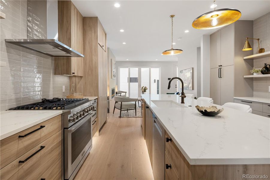 Furnished interior view inside a new home in , Denver (Image 9).