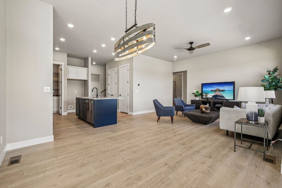 Furnished interior view inside a new home in Country Club Reserve – Fort Collins, Fort Collins (Image 8).
