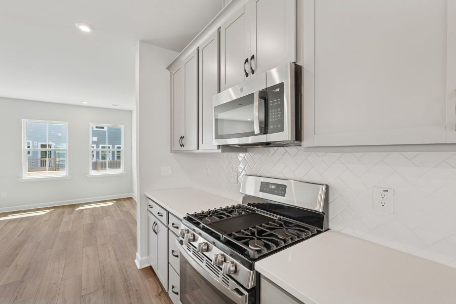 Representative furnished interior of a home built from the Holden by Tri Pointe Homes in Holding Village, Wake Forest (Image 4).