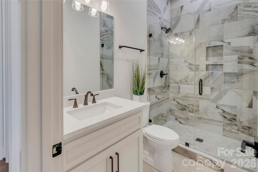 Furnished interior view inside a new home in , Norwood (Image 16).