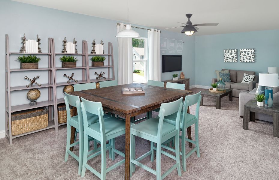 Furnished interior view inside a new home in Forestwood, Longs (Image 6). Furnished interior view inside a new home in Forestwood, Longs (Image 6).