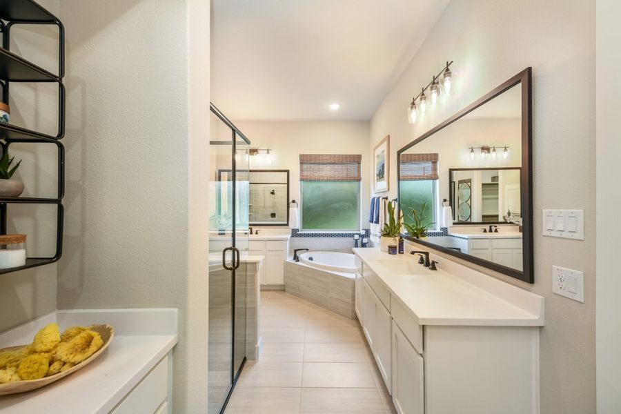 Furnished interior view inside a new home in Lakeview Heights, Azle (Image 23). Furnished interior view inside a new home in Lakeview Heights, Azle (Image 23).