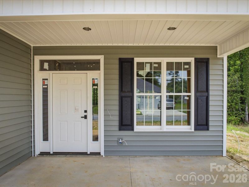 Exterior details and patio area of a home in , Morganton (Image 3). Exterior details and patio area of a home in , Morganton (Image 3).