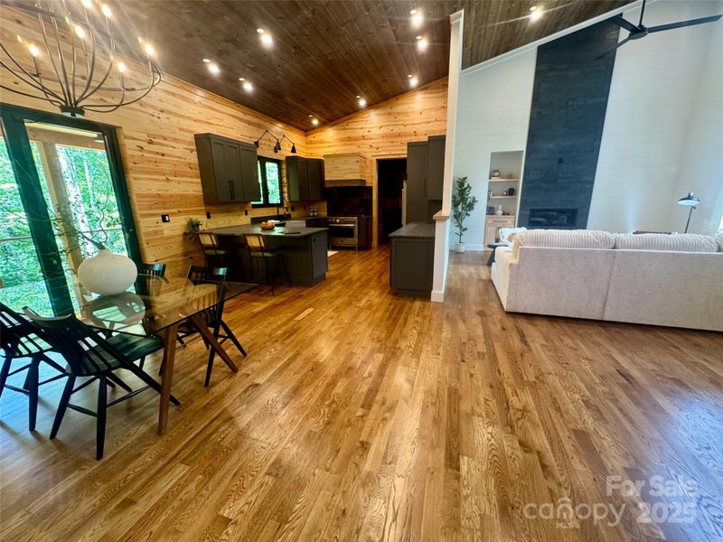 Furnished interior view inside a new home in , Brevard (Image 28).