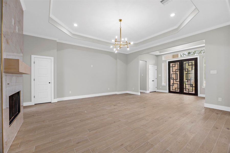 Trey ceilings with crown molding, Trey ceilings with crown molding,