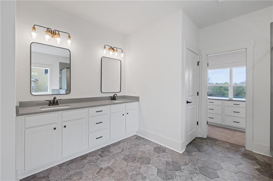 Furnished interior view inside a new home in , Hoschton (Image 6).