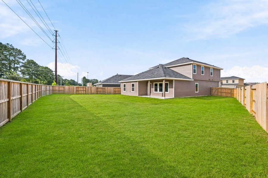 Exterior details and patio area of a home in Maple Woods, Hockley (Image 3).