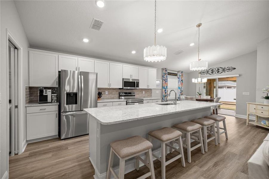 Furnished interior view inside a new home in , Ocala (Image 17). Furnished interior view inside a new home in , Ocala (Image 17).