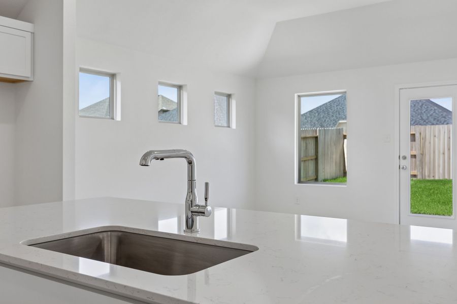 Close-up of interior finishes inside a home in Riviera Pines, Huffman (Image 15).