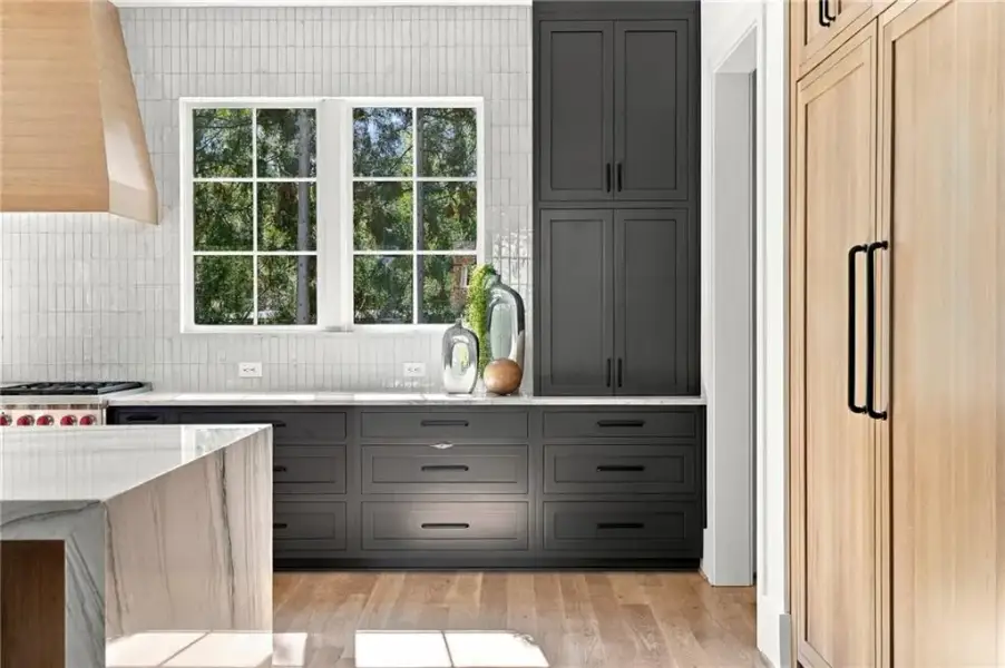 Furnished interior view inside a new home in , Atlanta (Image 14).
