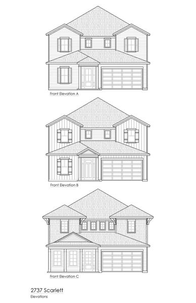 2D floor plan layout for the Scarlett by Riverside Homes in Hidden Creek at SilverLeaf Phase 2, St. Augustine, FL (Image 5). 2D floor plan layout for the Scarlett by Riverside Homes in Hidden Creek at SilverLeaf Phase 2, St. Augustine, FL (Image 5).
