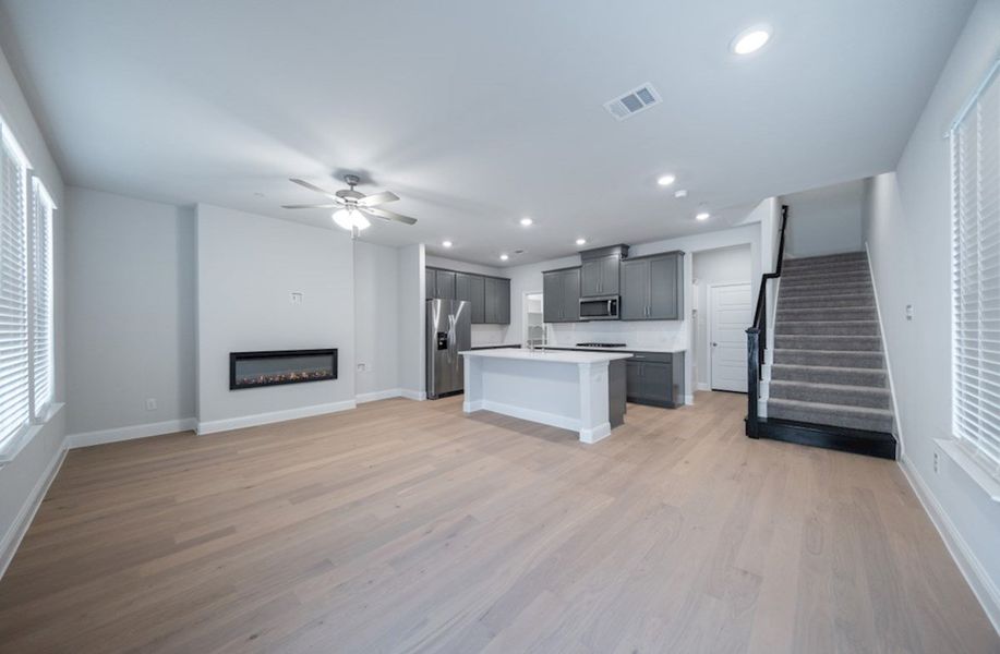 Watercolor Great Room