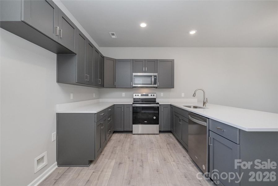Furnished interior view inside a new home in , Concord (Image 10).