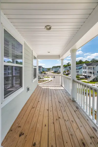 Exterior details and patio area of a home in , Wando (Image 3).