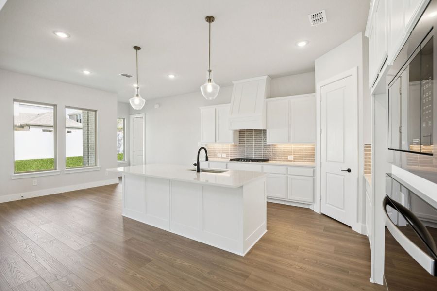 Furnished interior view inside a new home in Painted Tree Lakeside, McKinney (Image 13).