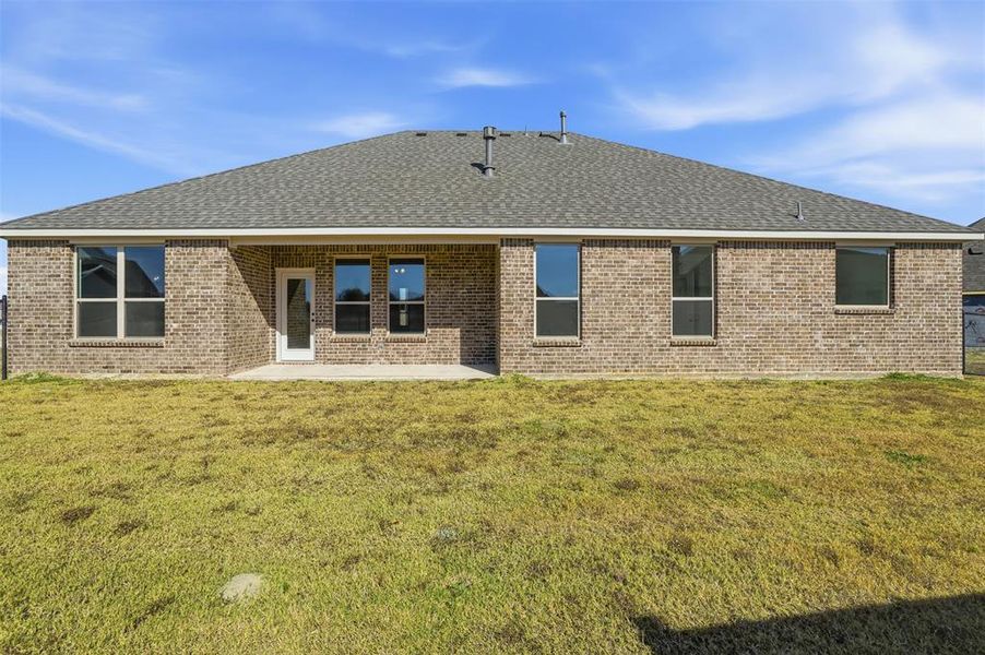 Exterior details and patio area of a home in Wildcat Ridge, Godley (Image 26). Exterior details and patio area of a home in Wildcat Ridge, Godley (Image 26).