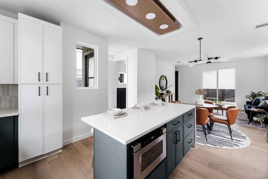 Furnished interior view inside a new home in , Austin (Image 14).