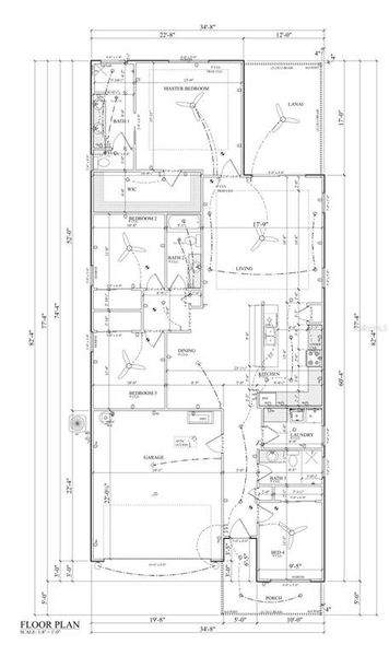 2D floor plan layout of this home in , Newberry, FL (Image 3). 2D floor plan layout of this home in , Newberry, FL (Image 3).