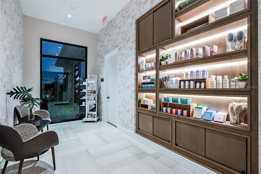 Furnished interior view inside a new home in Coasterra Community Group Page, Palmetto (Image 4).