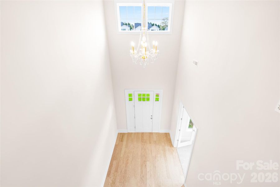 Spacious, unfurnished interior of a new home in Coventry Glen, Huntersville (Image 39).