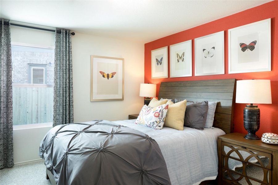 Furnished interior view inside a new home in Meadowlark Preserve: Claremont Collection, Pflugerville (Image 5).