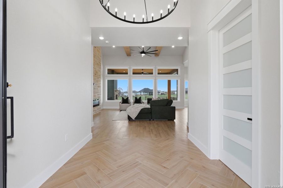 Furnished interior view inside a new home in , La Vernia (Image 8).