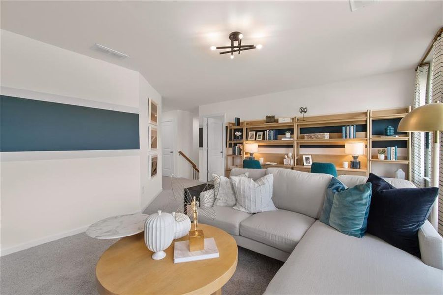 Furnished interior view inside a new home in Bowers Farm, McDonough (Image 5). Furnished interior view inside a new home in Bowers Farm, McDonough (Image 5).