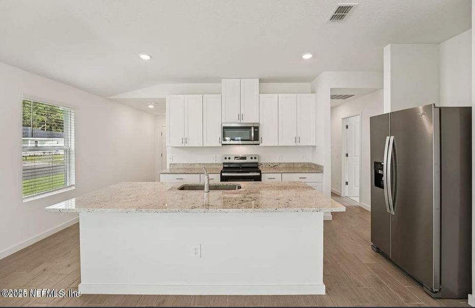 Furnished interior view inside a new home in Kings Crossing, Jacksonville (Image 7).