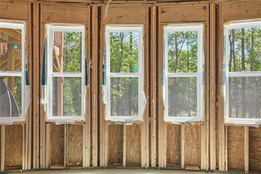 In-progress construction of a new home in , Newnan, GA (Image 67).