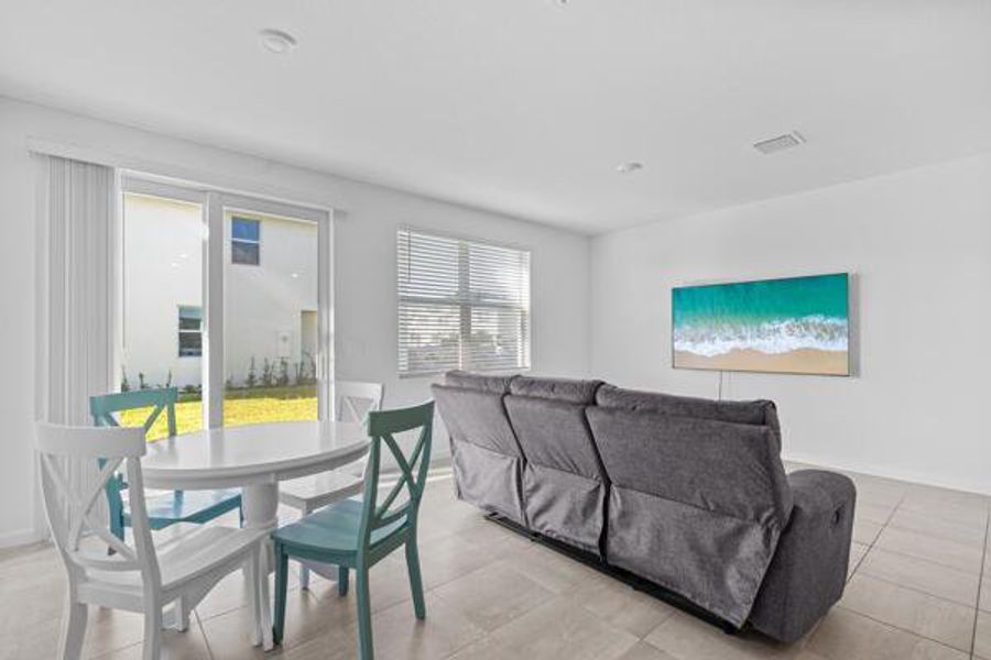 Furnished interior view inside a new home in , Fort Pierce (Image 10).