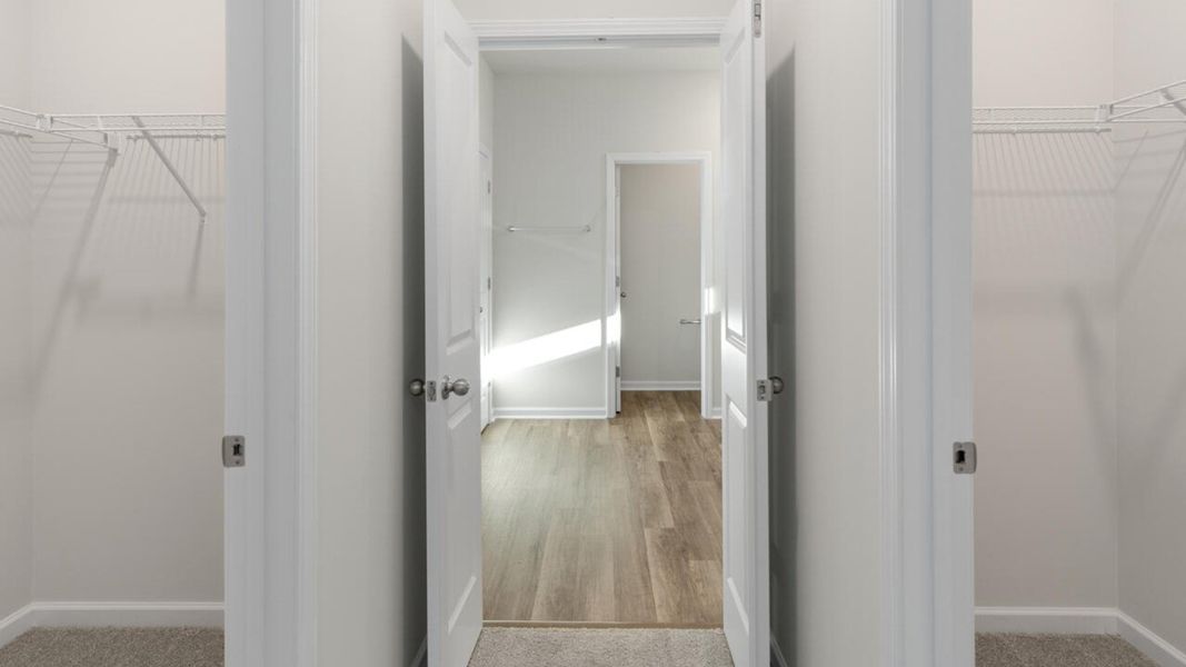 Representative unfurnished interior of a home built from the LITCHFIELD by D.R. Horton in Cedar Hill Landing, Navassa (Image 22).
