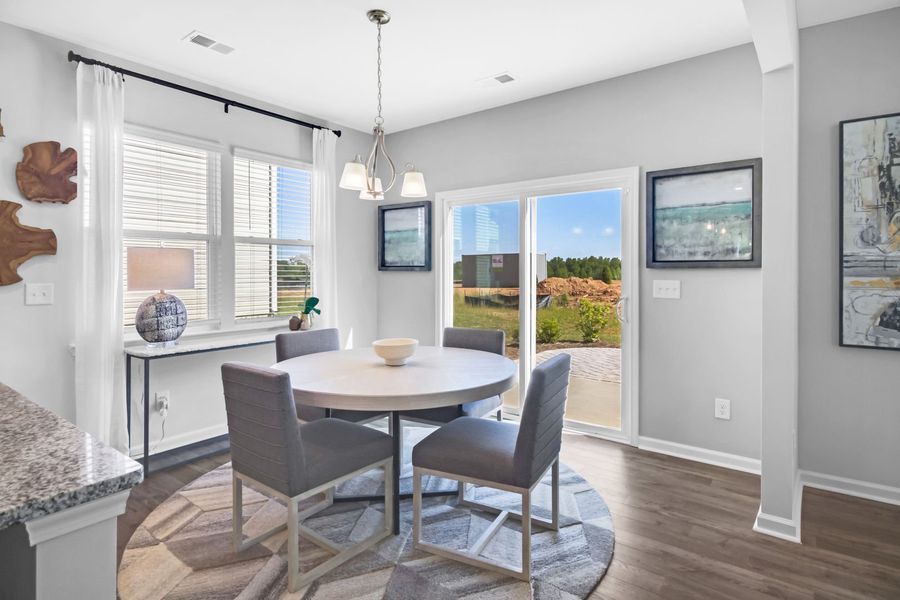 Representative furnished interior of a home built from the The Granger by Stanley Martin Homes in Bridgeport Single Family Homes, Greenville (Image 6).
