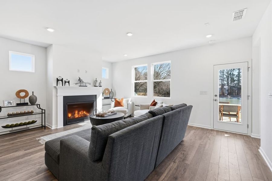 Representative furnished interior of a home built from the Norcross by Taylor Morrison in Windance Lake, Loganville (Image 6).