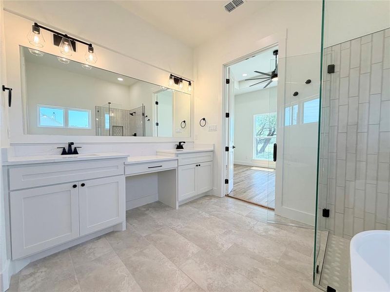Furnished interior view inside a new home in , Weatherford (Image 11).